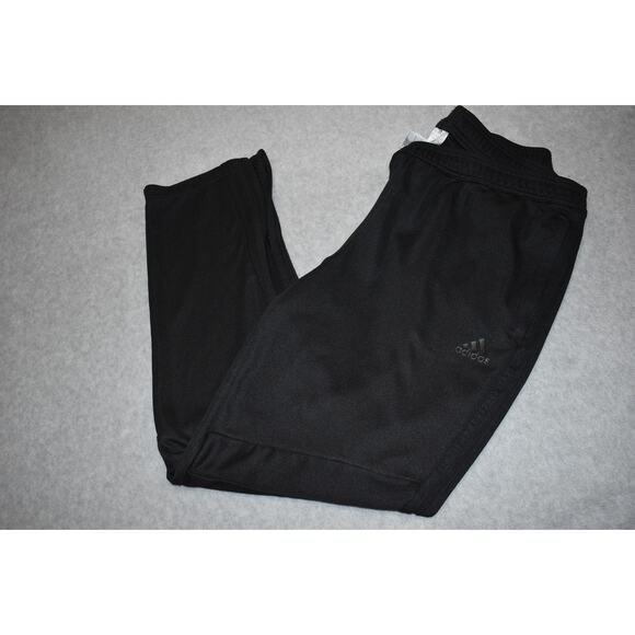 Adidas Gym Pants Joggers Mens Size XL Slight Tapered Slim ZIP Ankle Polyester - Picture 1 of 8